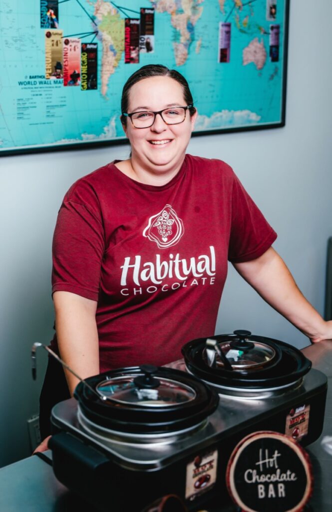 Angela from Habitual Chocolate