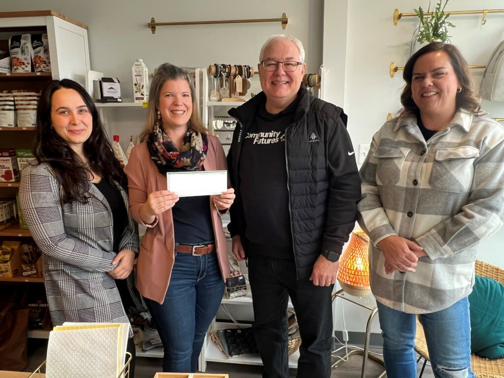 Kat of Fair/Square receives her grant